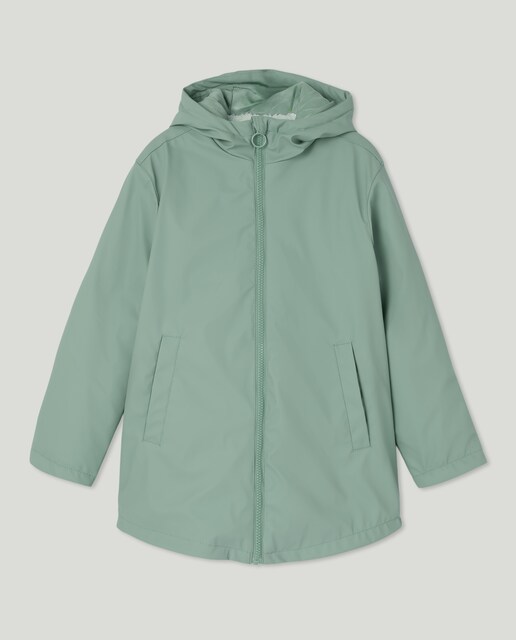 Imagen 0 de Chubasquero niña forrado con capucha