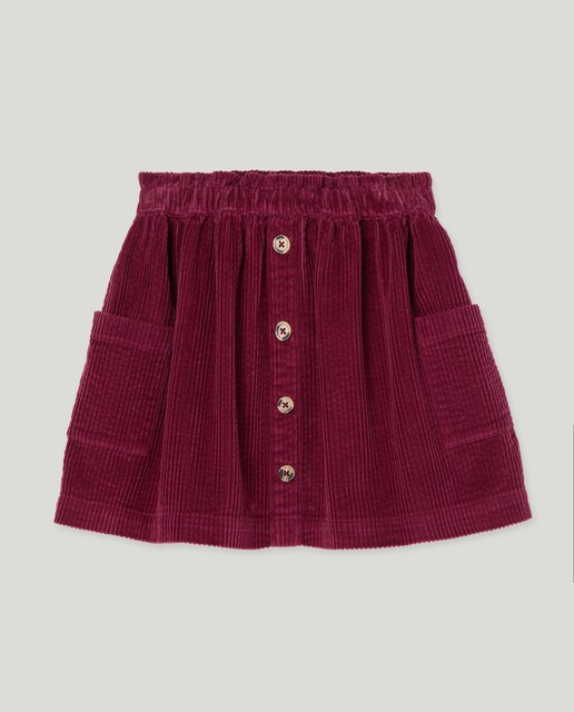 Imagen 0 de Falda niña pana