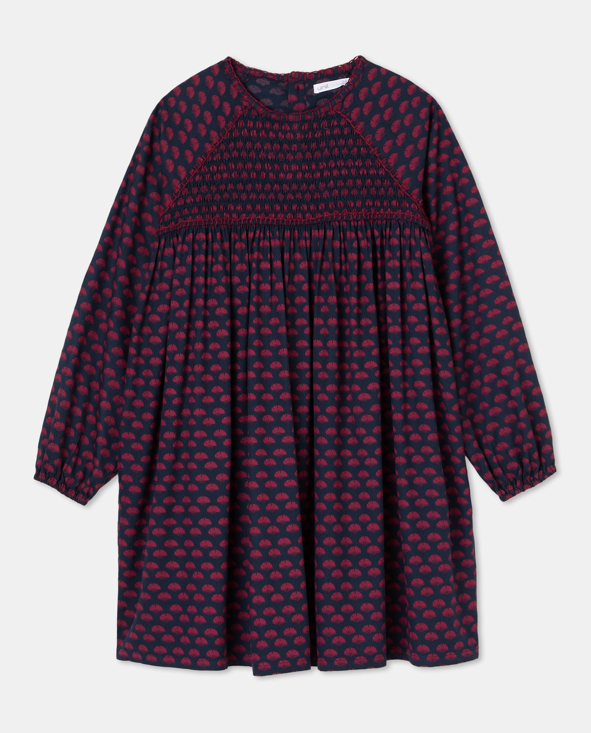 Imagen 0 de Vestido niña estampado de viscosa