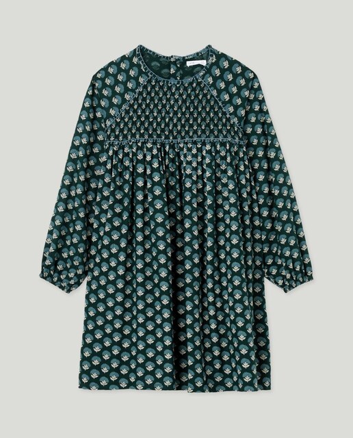 Imagen 0 de Vestido niña estampado de viscosa