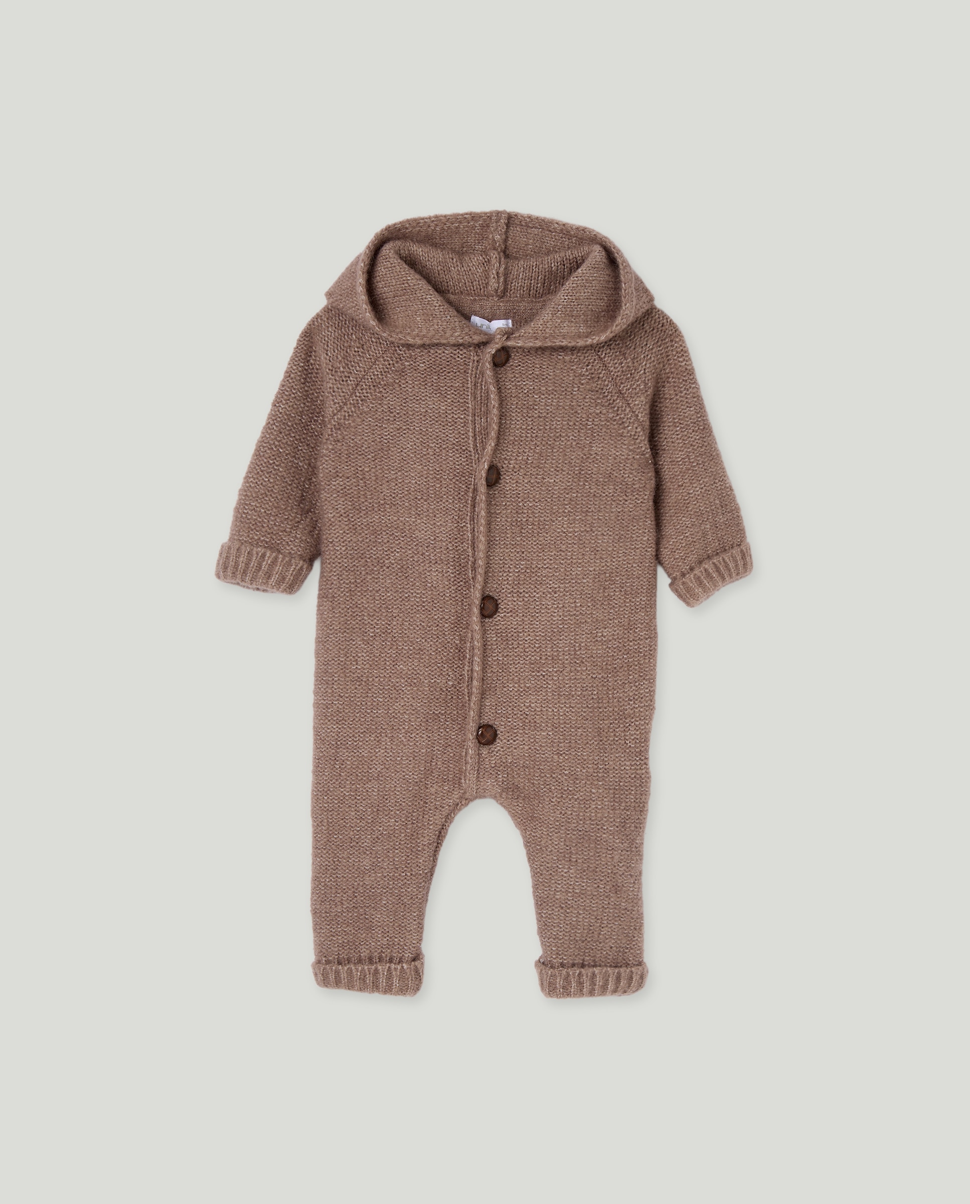 Imagen 0 de Buzo recién nacido tricot capucha