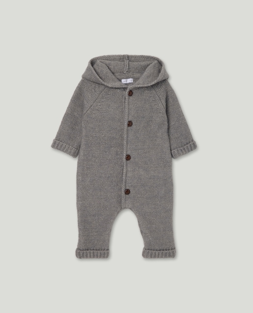 Imagen 0 de Buzo recién nacido tricot capucha