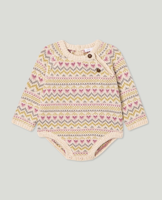 Imagen 0 de Ranita recién nacido tricot grecas