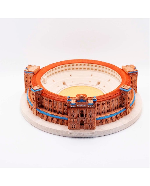 Imagen 0 de Plaza de las Ventas Colección Euromonumenta maqueta a escala en polvo de alabastro hecha a mano