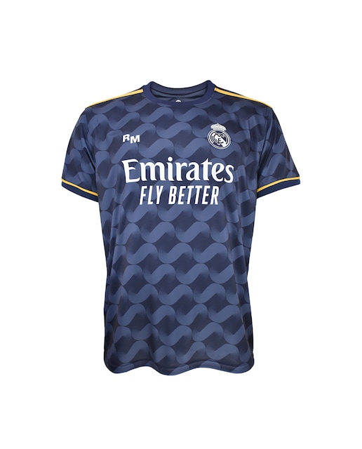 Imagen 0 de Camiseta réplica oficial 2ª equipación de fútbol Real Madrid C.F. infantil