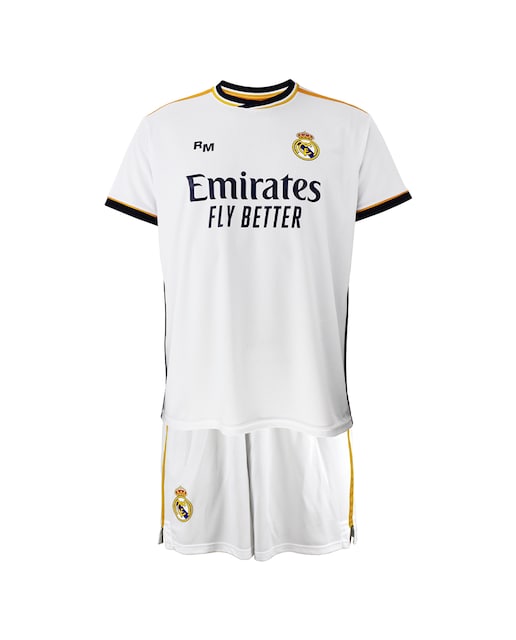 Imagen 0 de Kit réplica oficial 1ª equipación de fútbol Real Madrid C.F.