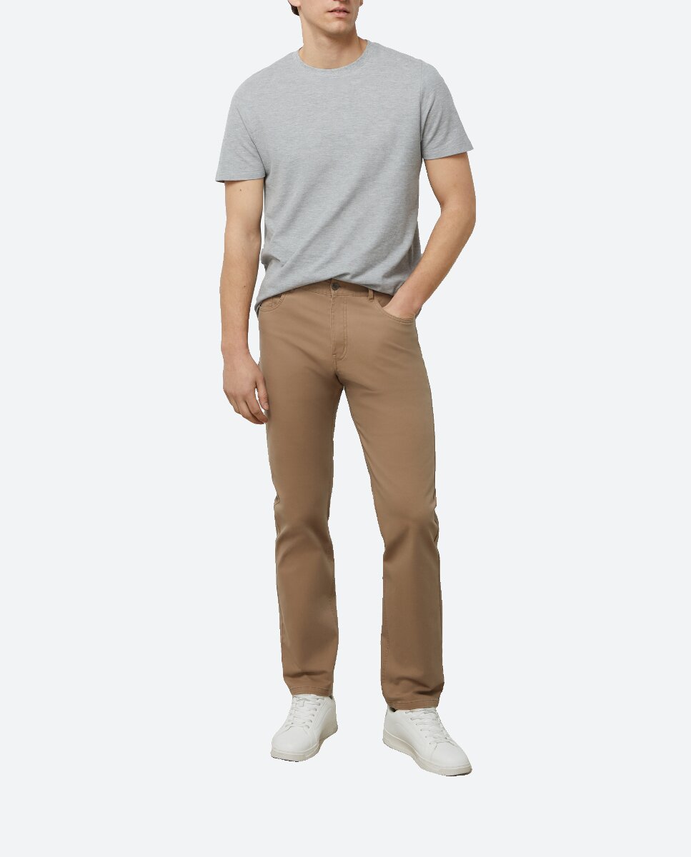 Imagen 0 de Pantalón hombre cinco bolsillos regular de color