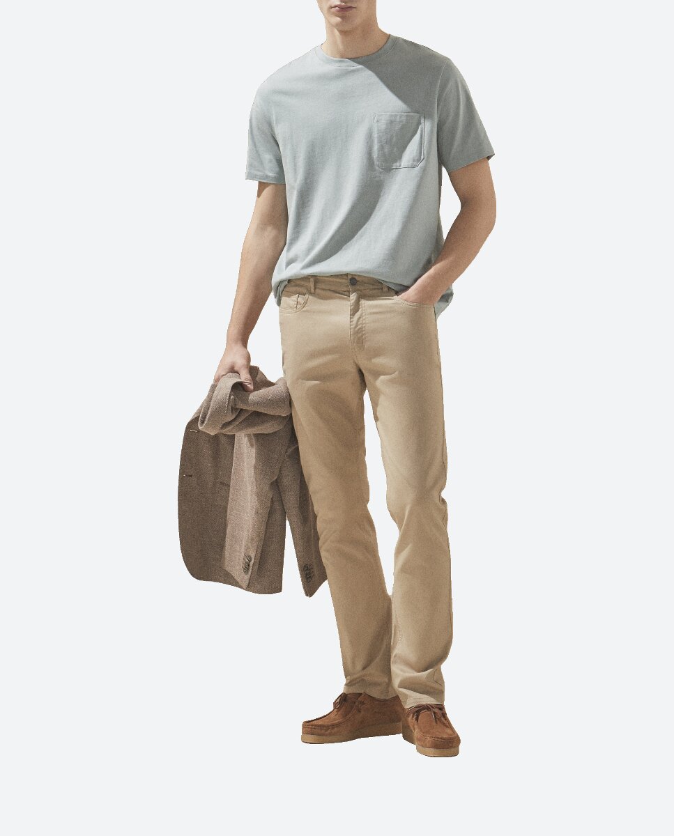 Imagen 0 de Pantalón hombre de sport, cinco bolsillos color