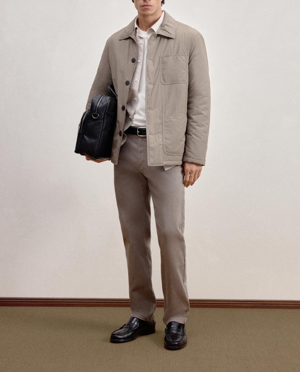 Imagen 0 de Pantalón hombre de cinco bolsillos sport algodón de tejido de punto