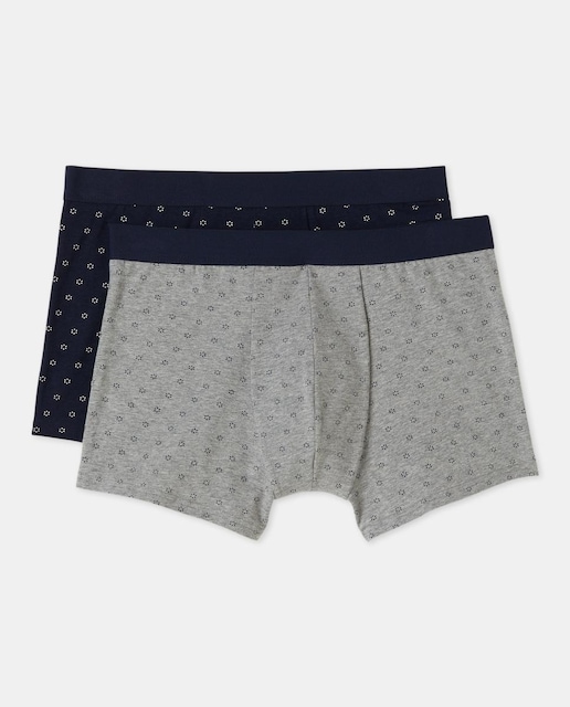 Imagen 0 de Pack de 2 boxers de punto fantasía hombre