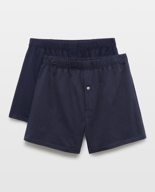 Imagen 0 de Pack de 2 bóxer de punto de hombre