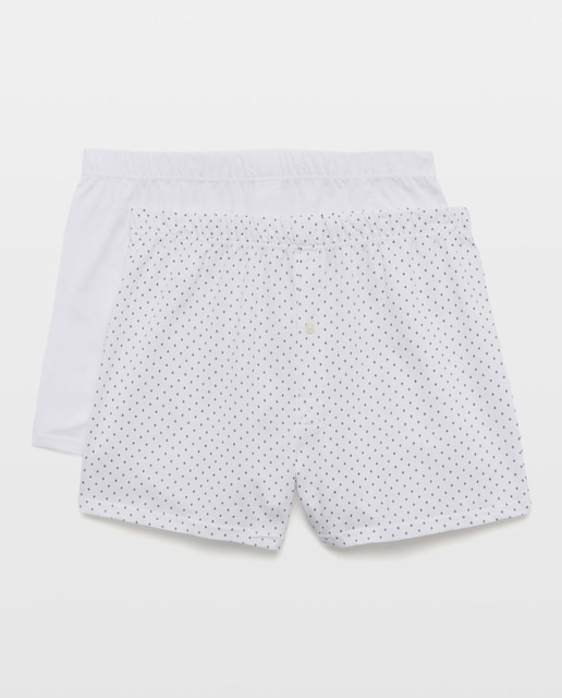 Imagen 0 de Pack de 2 bóxer de punto de hombre