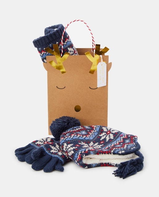 Imagen 0 de Set 3 piezas jacquard navideño