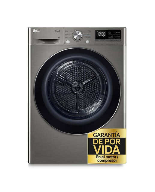 Imagen 0 de Secadora LG 9 kg Condensación, Bomba de calor - RH90V9PV2N. Reacondicionado grado A