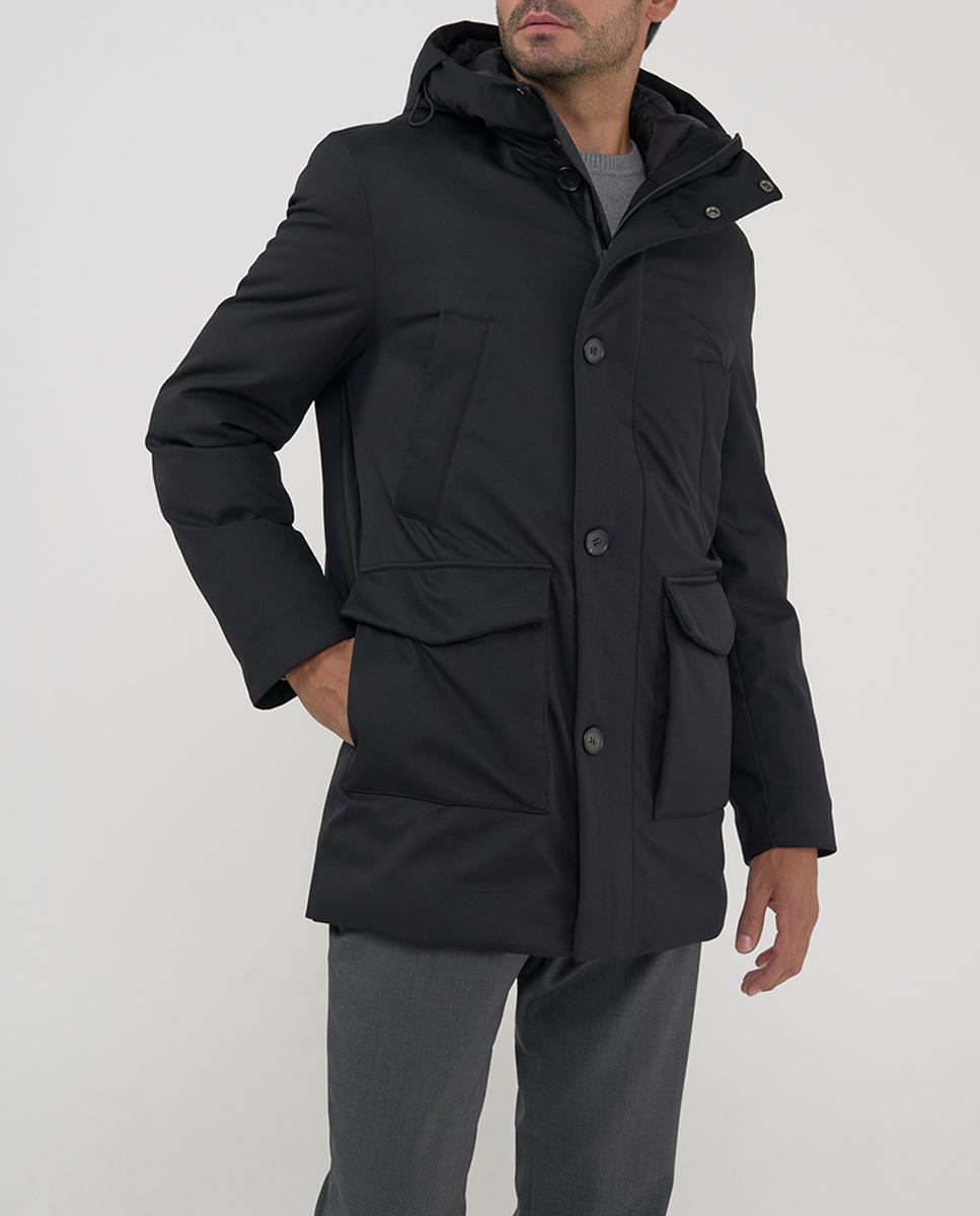 Imagen 0 de Parka tejido tricotina Cromdaltex® impermeable y transpirable con capucha fija 4 bolsillos