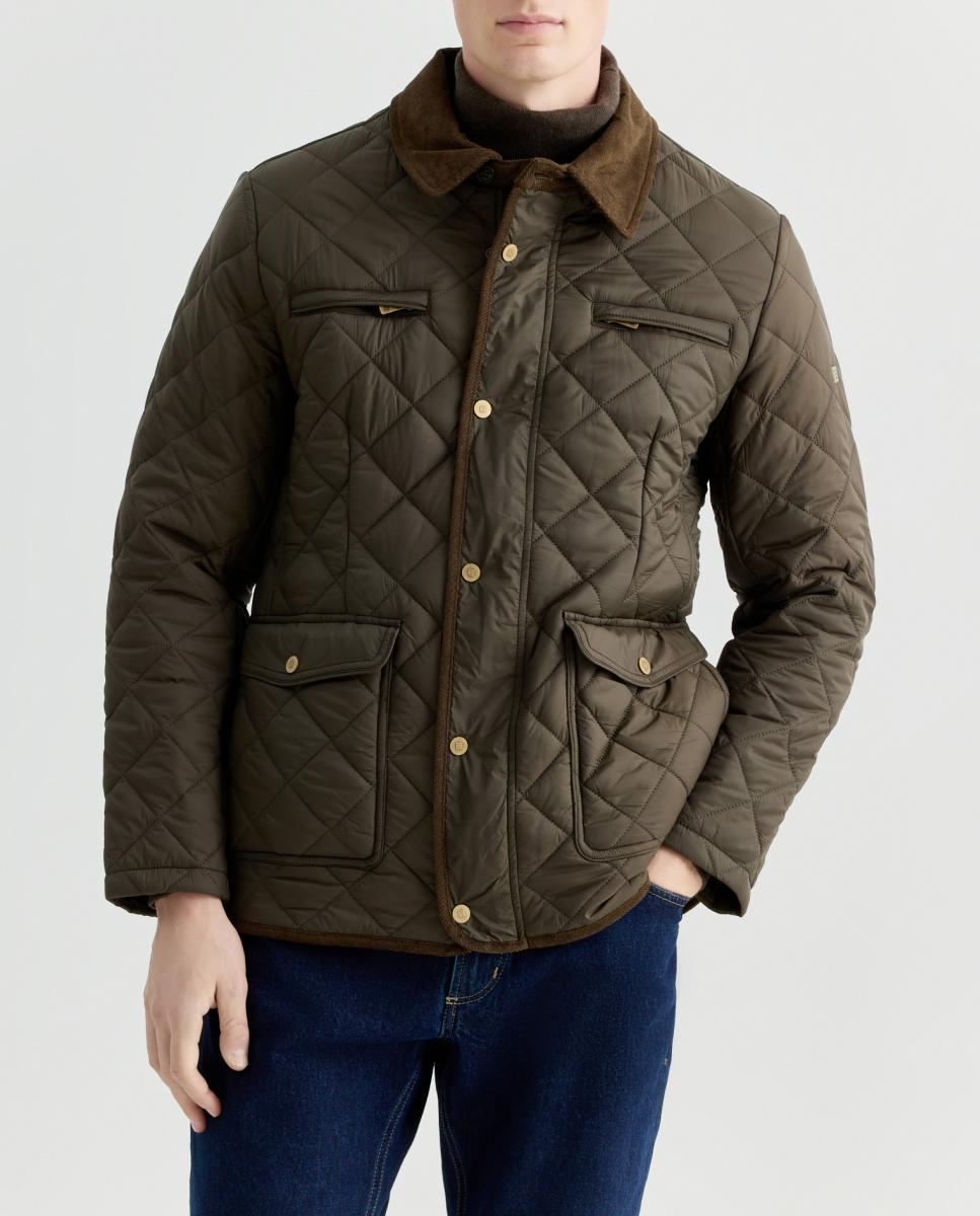 Imagen 0 de Cazadora husky de hombre con cuello camisero