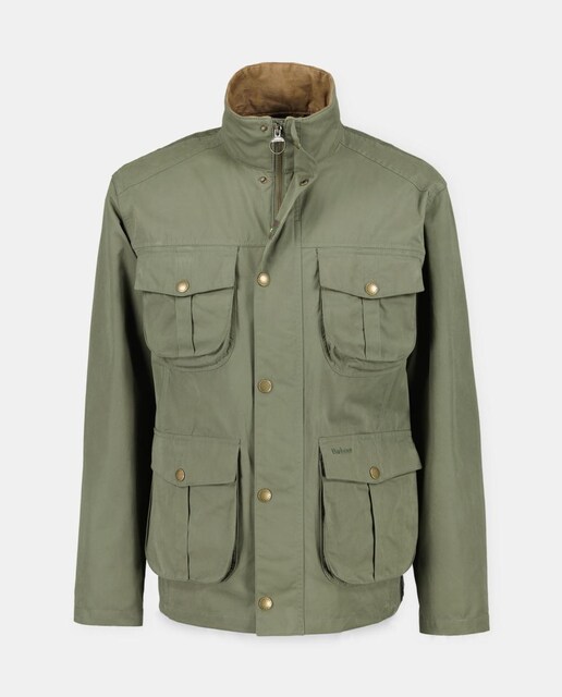 Imagen 0 de Chaqueta de hombre tipo sahariana en color verde