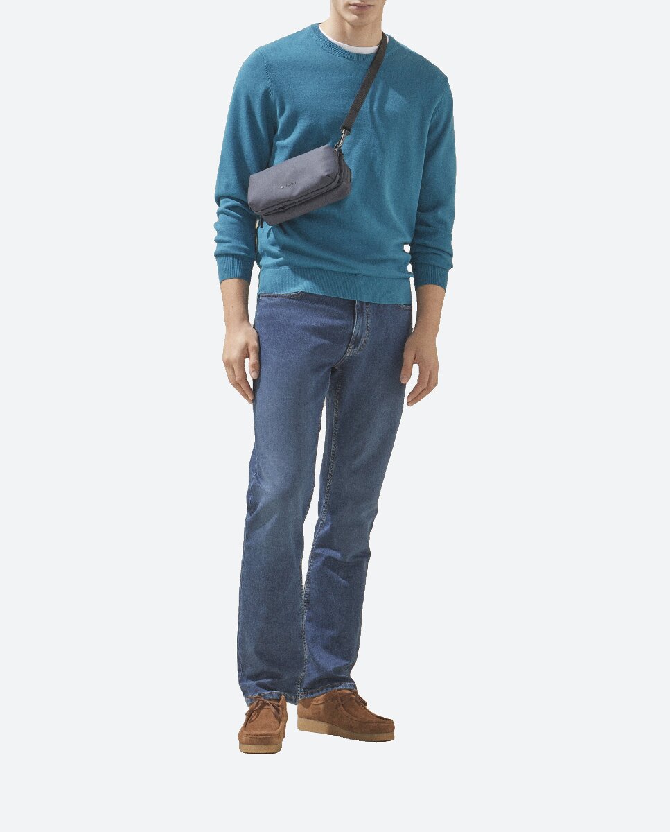 Imagen 0 de Súeter cuello redondo algodón hombre