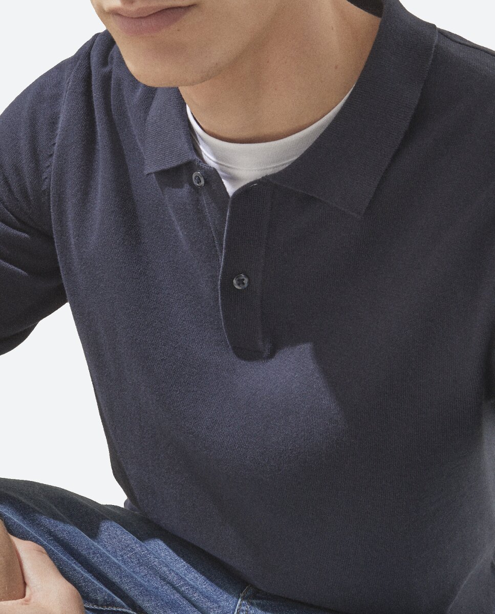 Imagen 0 de Jersey cuello polo hombre