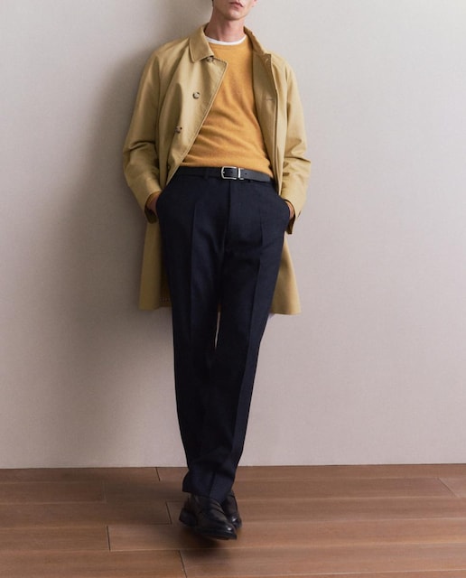 Imagen 0 de Jersey de hombre de cuello redondo liso cashmere