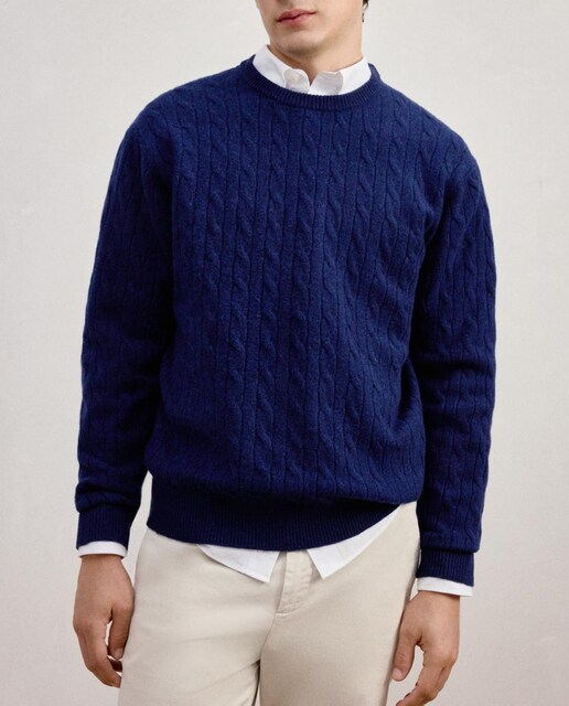 Imagen 0 de Jersey cuello redondo ochos hombre