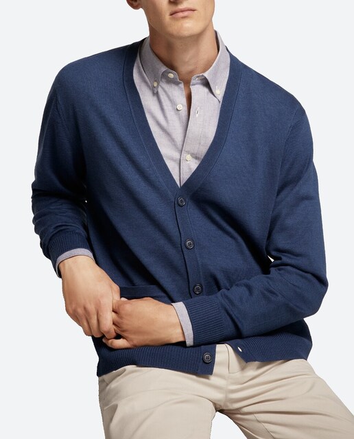 Imagen 0 de Chaqueta de punto de hombre con botones