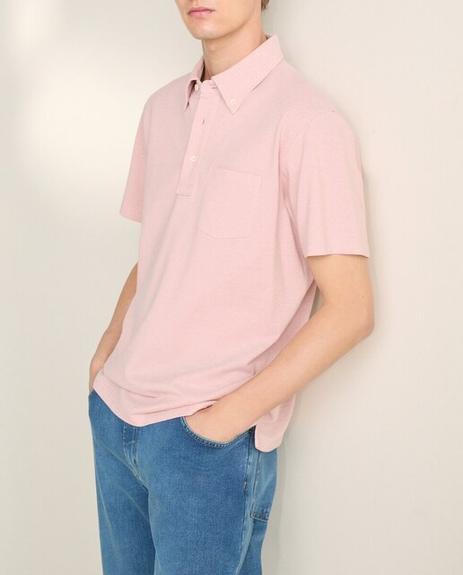 Imagen 0 de Polo de hombre manga corta pique oxford