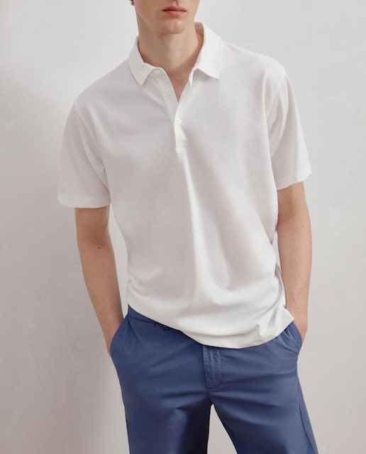 Imagen 0 de Polo manga corta punto liso confortech hombre.