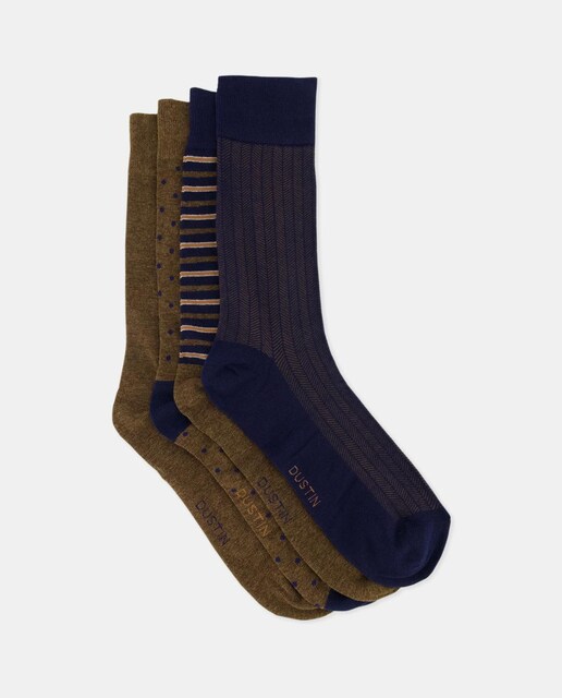 Imagen 0 de Caja 4 calcetines fantasía hombre