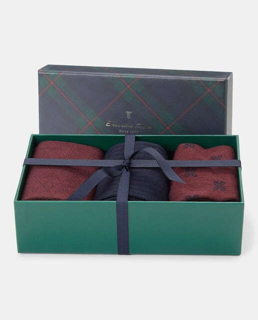 Imagen 0 de Caja regalo de 3 pares de calcetines hombre
