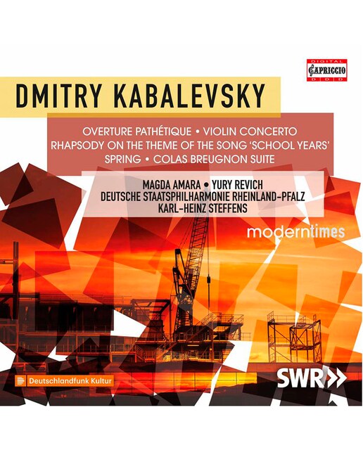 Imagen 0 de Kabalevsky: Concierto para violín / Colas Breugnon, Suite / Vesna (CD)