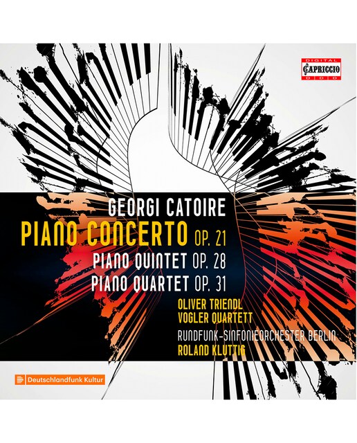 Imagen 0 de Catoire: Concierto para piano / Quintetoy cuarteto para piano (CD)