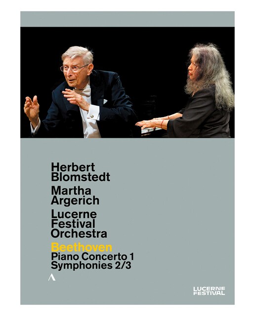 Imagen 0 de Beethoven: Concierto para piano No. 1 / Sinfonías 1 y 2 (DVD)