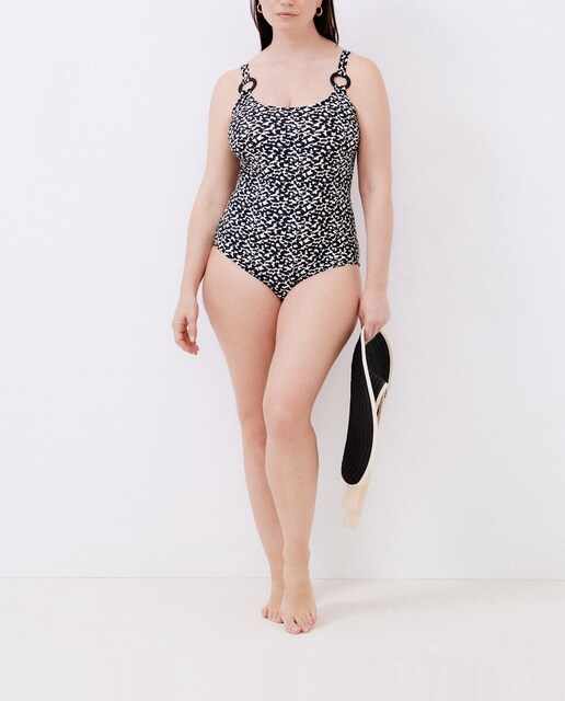 Imagen 0 de Bañador detalle anillas de mujer