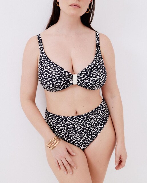 Imagen 0 de Top biquini estampado