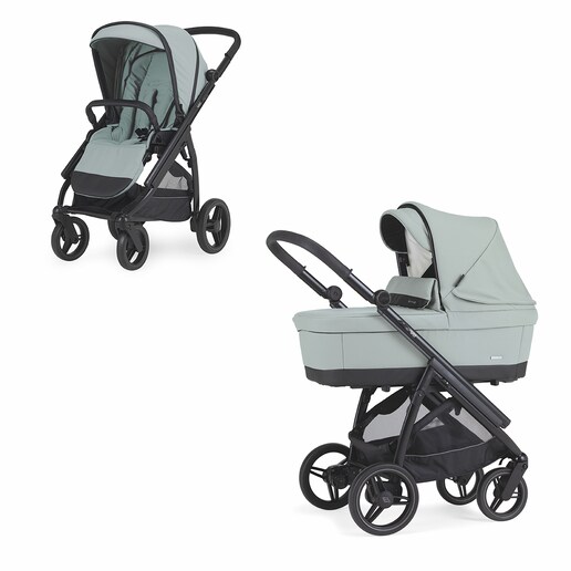 Imagen 0 de Carro de bebé Dúo Bébécar Pack Wei Soft con chasis negro