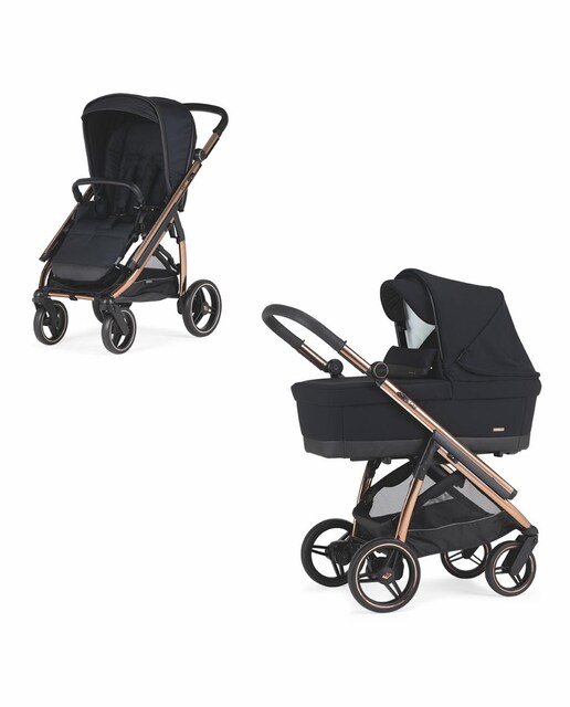 Imagen 0 de Carro de bebé Dúo Bébécar Pack Wei Soft con chasis cobre