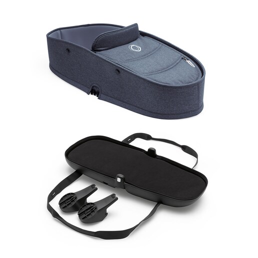 Imagen 0 de Capazo completo Bugaboo Bee 5 negro/azul melange