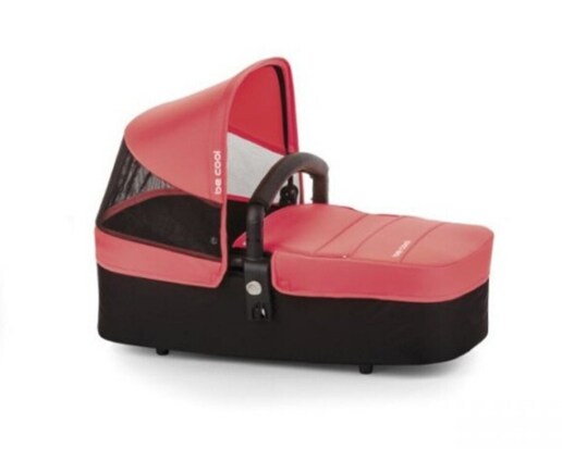 Imagen 0 de Capazo blando Be Cool Top Plus para Silla de paseo Slide y Quantum Be Fresh Be Explosive rosa/negro