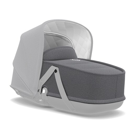 Imagen 0 de Pack de Fundas adicionales Bugaboo Bee 5 Classic para Capazo gris melange