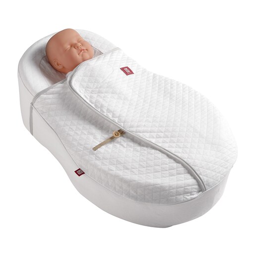 Imagen 0 de Manta Cocoonacover Red Castle Ouatine para Cocoonababy blanco