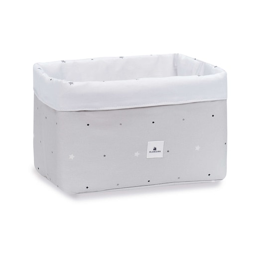 Imagen 0 de Cesta Infantil Acolchada Alondra Guarda Colonias Galaxy gris