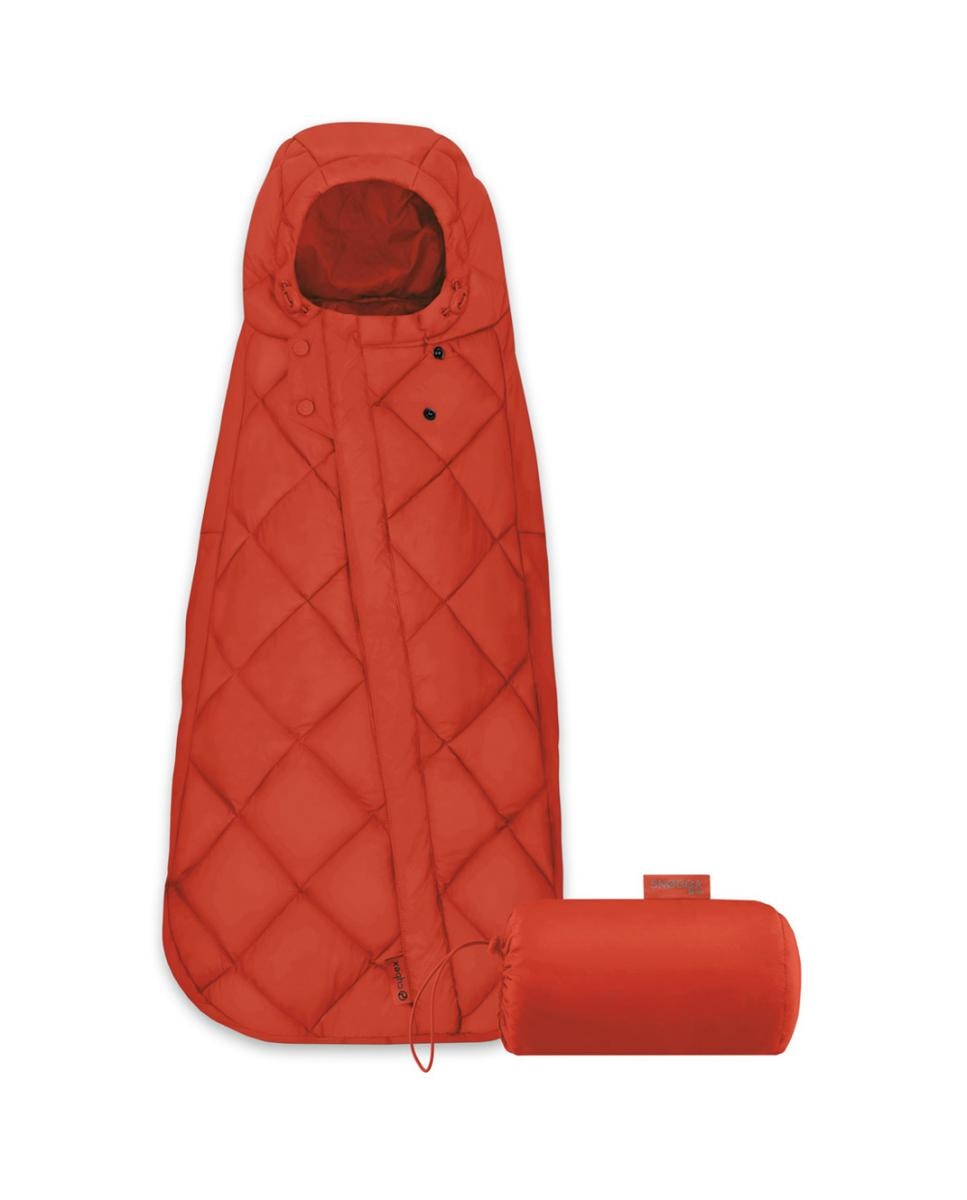 Imagen 0 de Saco universal de invierno Cybex Mini Snøgga para Silla de auto Autumn Gold naranja