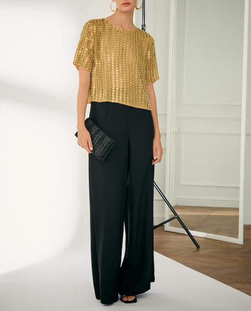 Imagen 0 de Top de manga corta de mujer