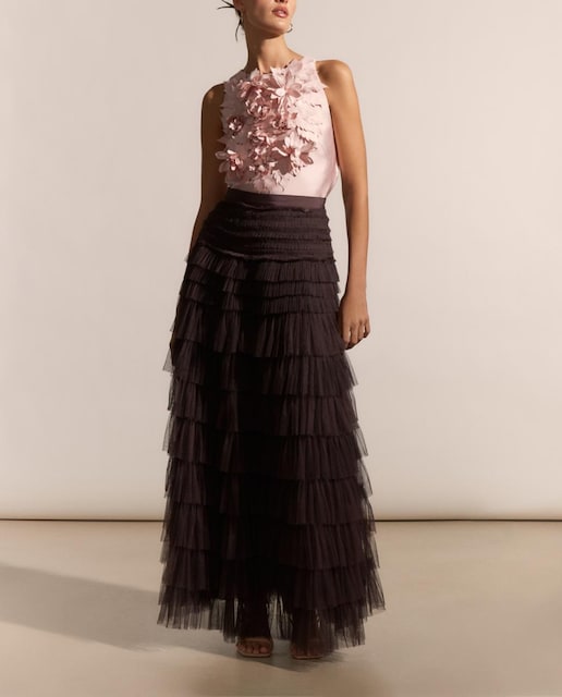 Imagen 0 de Falda midi de tul