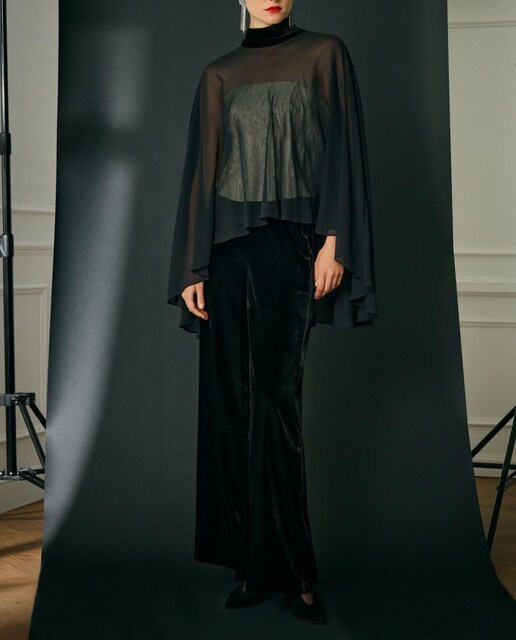 Imagen 0 de Pantalón de vestir  ancho de mujer