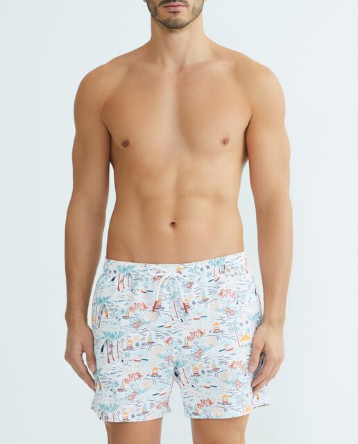 Imagen 0 de Bañador estampado de hombre