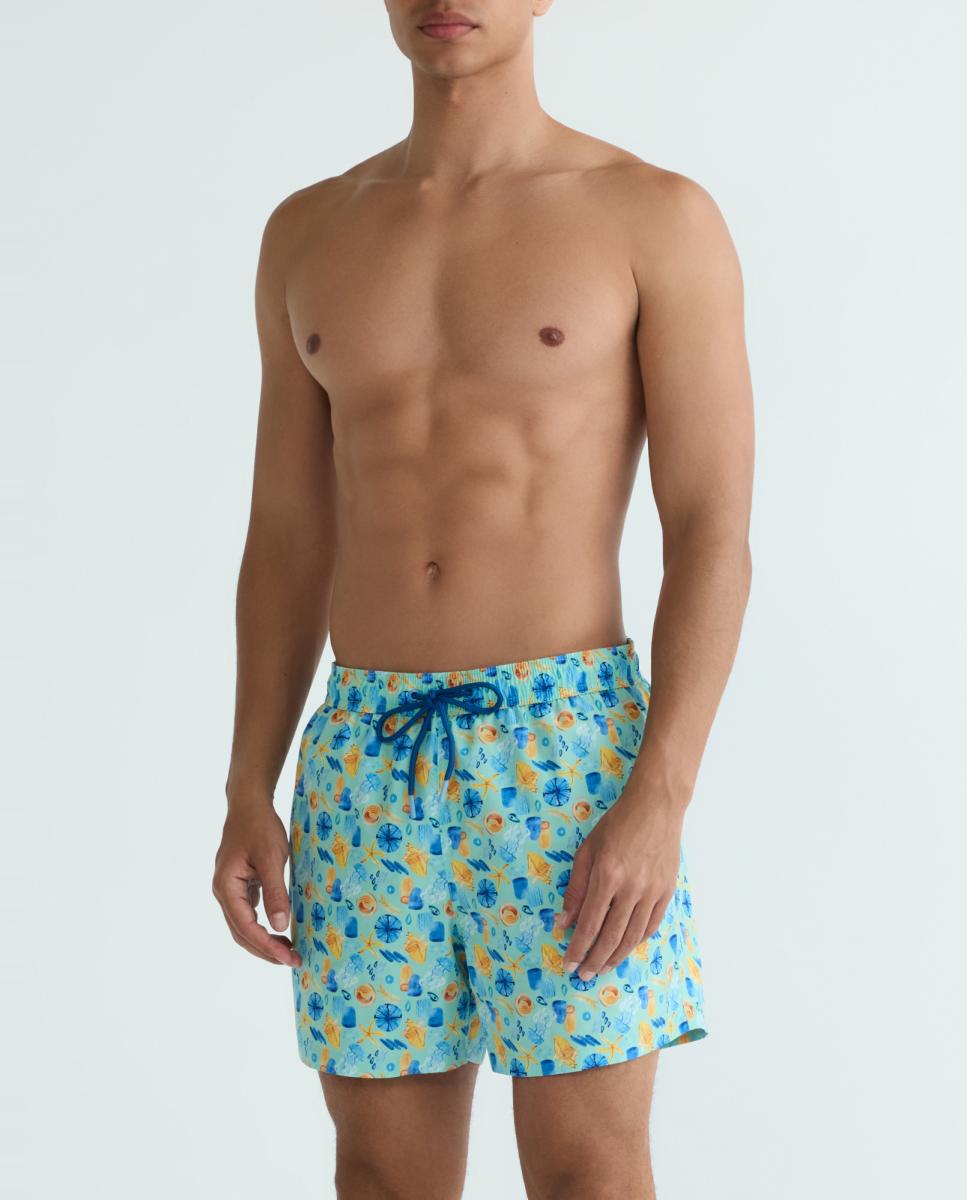 Imagen 0 de Bañador estampado de hombre