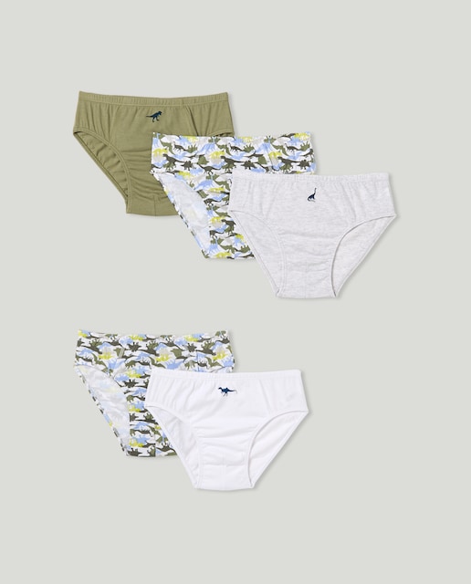 Imagen 0 de Pack cinco slips de niño