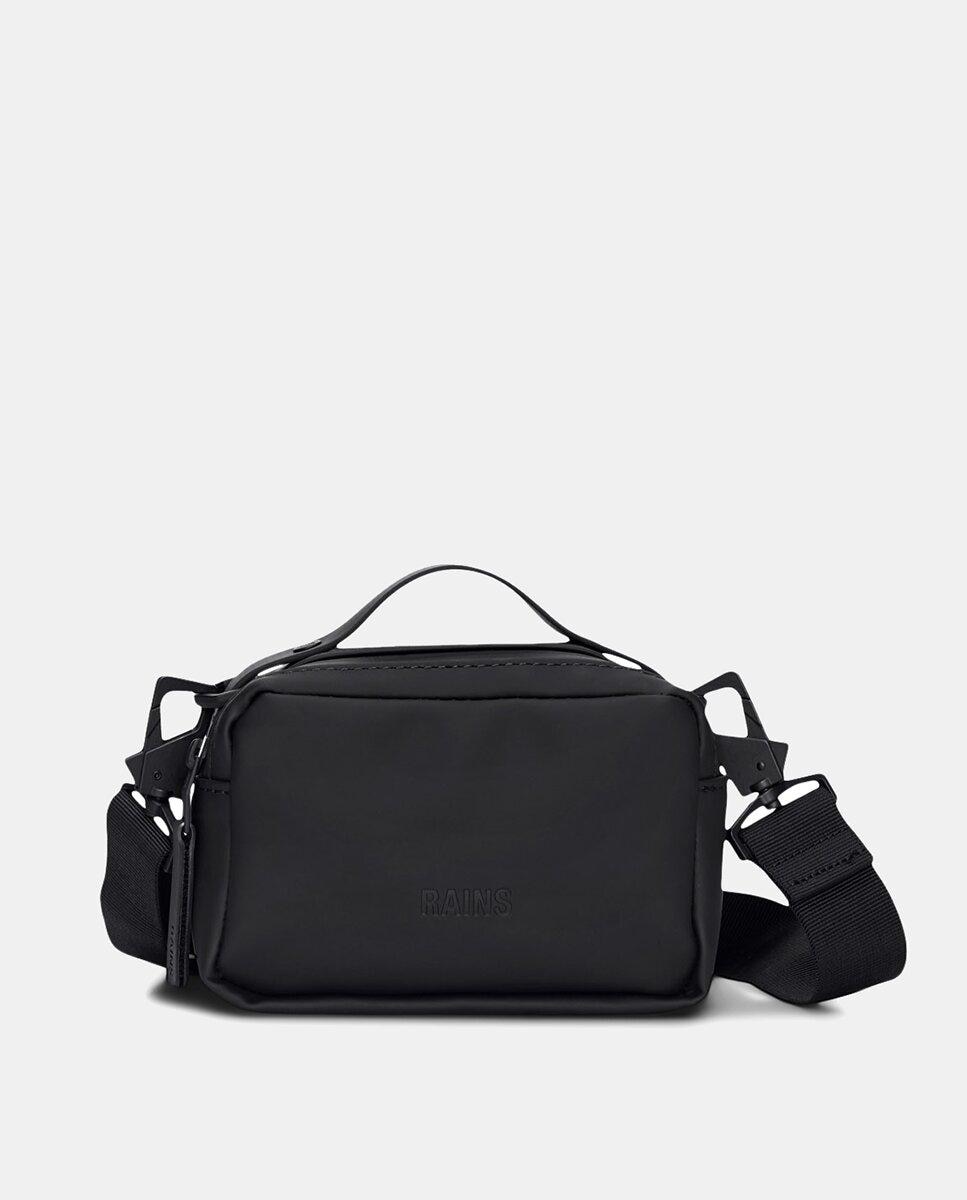 Imagen 0 de Bolso unisex Box Bag Micro en color negro resistente al agua